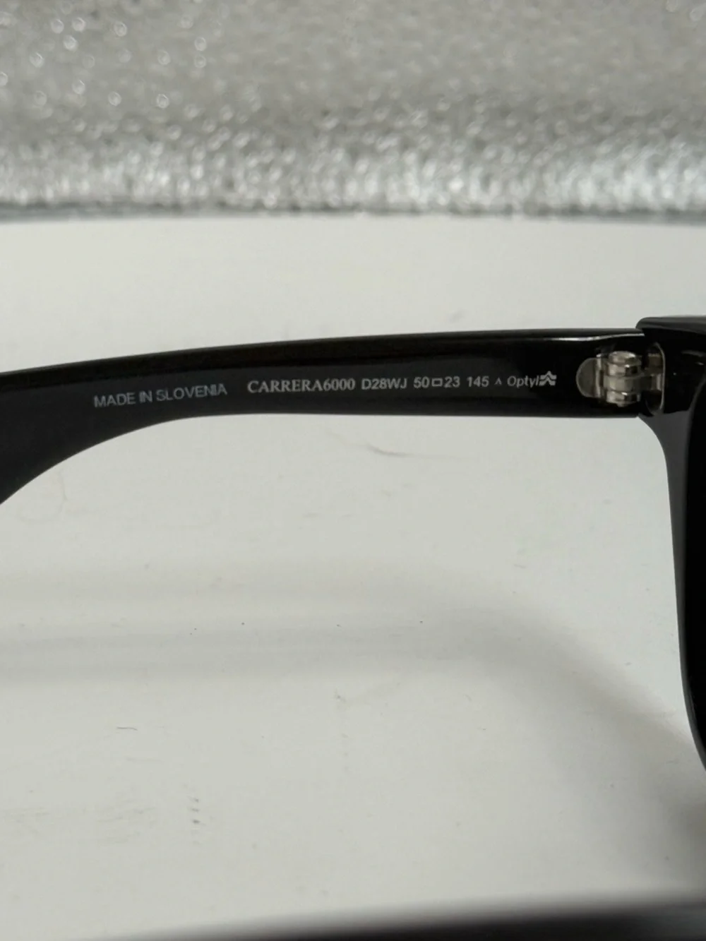 Carrera Black Carrera sunglasses 6000 D28WJ 50 23 145 Optyl
